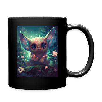 Créature mignonne 01 - Mug uni - noir - Droite