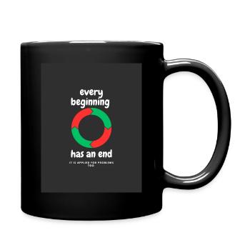 Positive Thinking - Full Colour Mug - black - Right