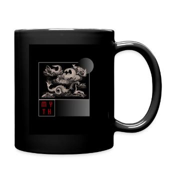 Mystical creatures - Full Colour Mug - black - Right