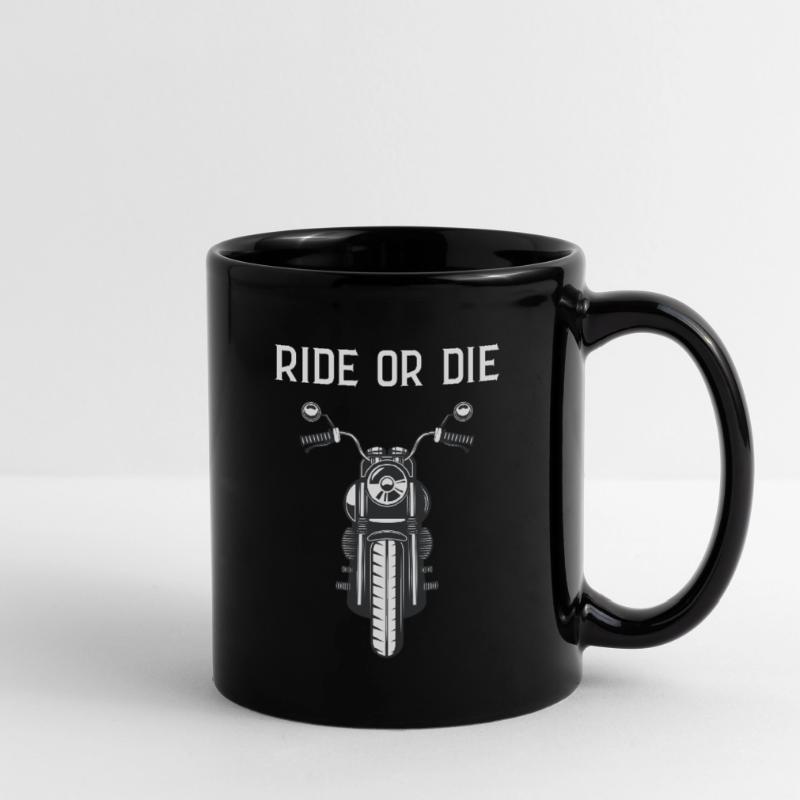 Reite oder stirb Tasse einfarbig