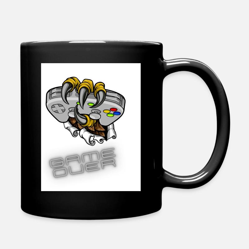 Game Over - Tasse einfarbig - Schwarz