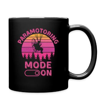 Motorschirm-Modus eingeschaltet - Tasse einfarbig - Schwarz - Rechts