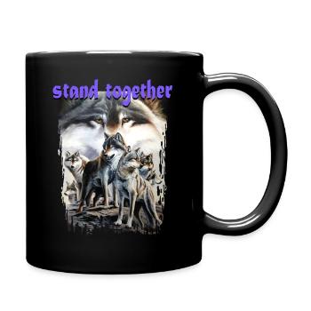 together - Full Colour Mug - black - Right
