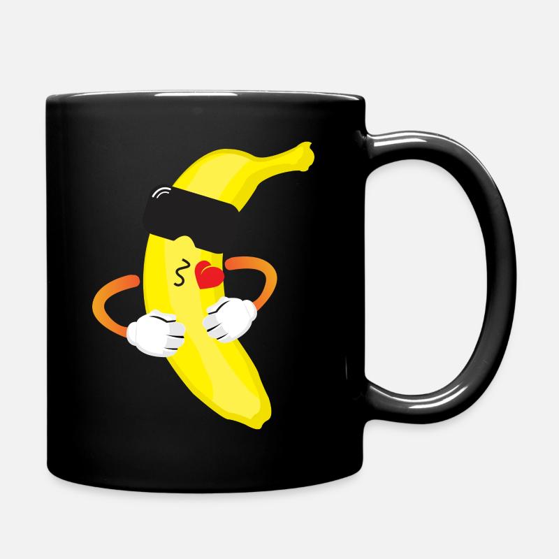 Drôle de banane - Mug uni - noir