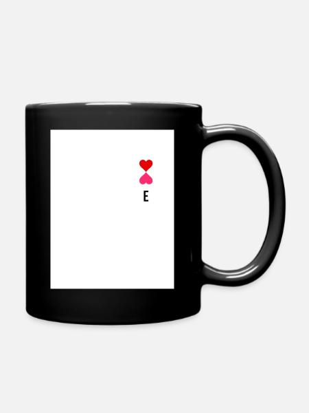 E - Mug uni - noir