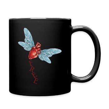 FREE EPÍRITU - Full Colour Mug - black - Right