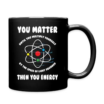 You Matter Science - Tasse einfarbig - Schwarz - Rechts