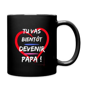 "Le miracle de la vie : Mon voyage inattendu" - Mug uni - noir - Droite