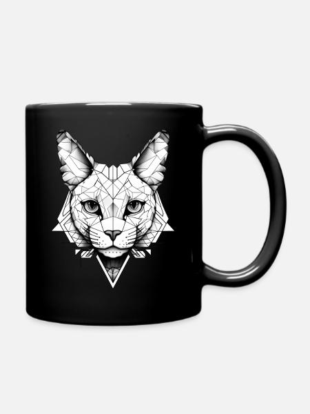 GeoCat - Tasse einfarbig - Schwarz