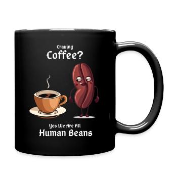 Envie de café? - Mug uni - noir - Droite