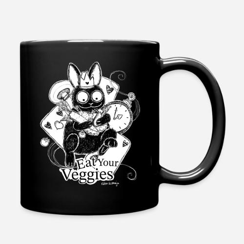 eat your veggies - Tasse einfarbig