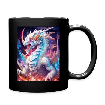 Astra le Dragon Céleste des Étoiles - Mug uni - noir - Droite