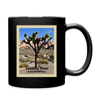 Joshua Tree National Park - Full Colour Mug - black - Right