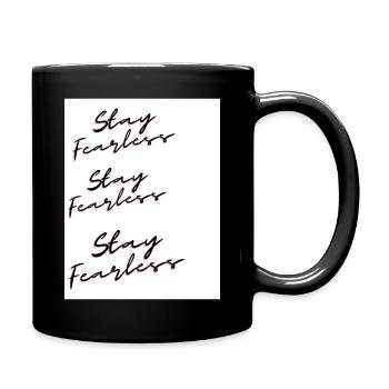 sommer hot - Tasse einfarbig - Schwarz - Rechts