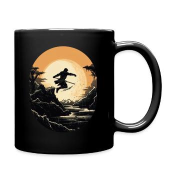 Silence of the Moon - Full Colour Mug - black - Right