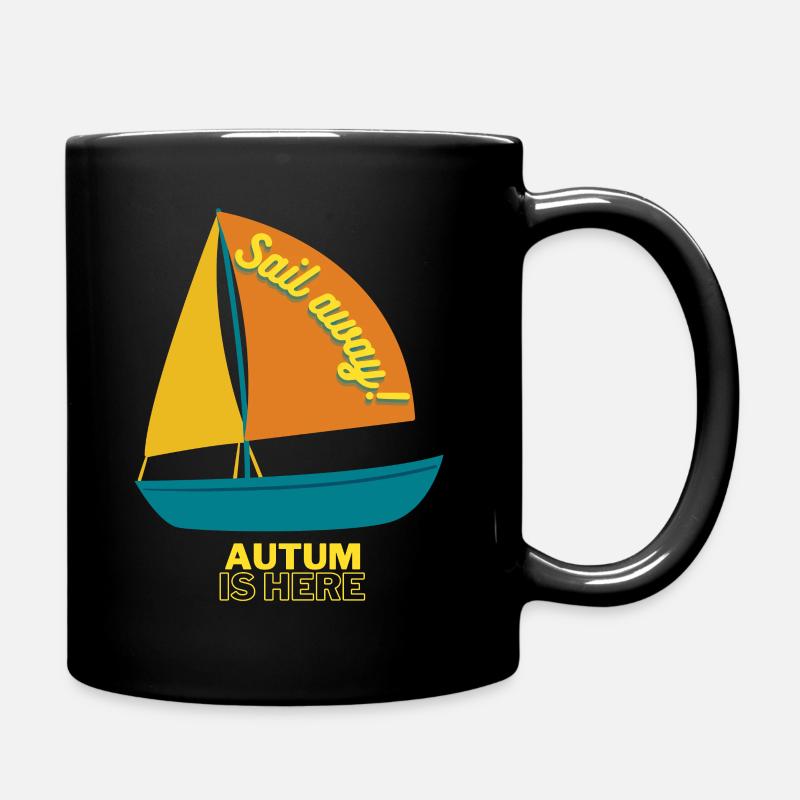 Naviguez loin - Mug uni - noir