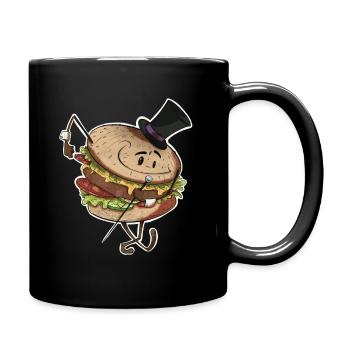 GentlBurger - Full Colour Mug - black - Right