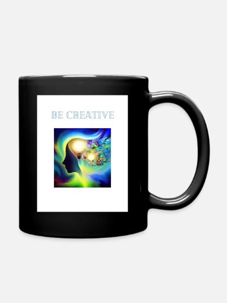 Soyez créatif - Mug uni - noir