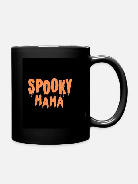 Maman effrayante - Mug uni - noir