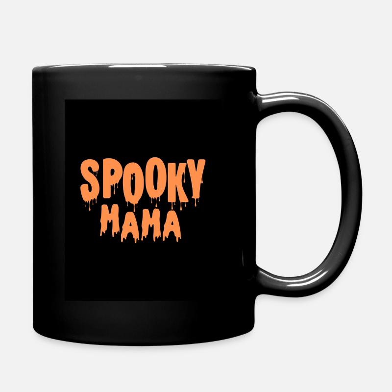 Spooky Mama - Full Colour Mug - black