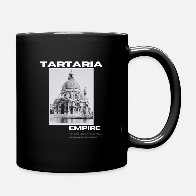 TARTARIA EMPIRE 1900er Jahre - Tasse einfarbig - Schwarz