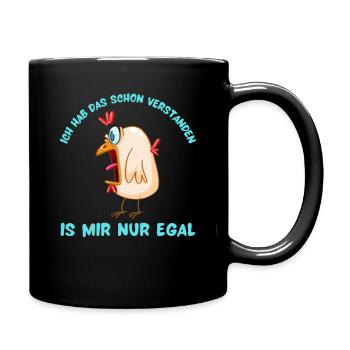 Je comprends déjà que - Mug uni - noir - Droite
