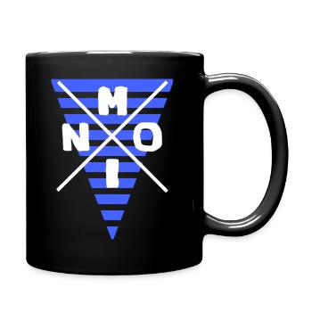 Moin Sailing- und Maritim-Motive - Tasse einfarbig - Schwarz - Rechts