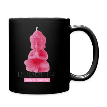 tshirt buddhas neu2 - Tasse einfarbig - Schwarz - Rechts