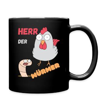 Lord of the Worms - Full Colour Mug - black - Right