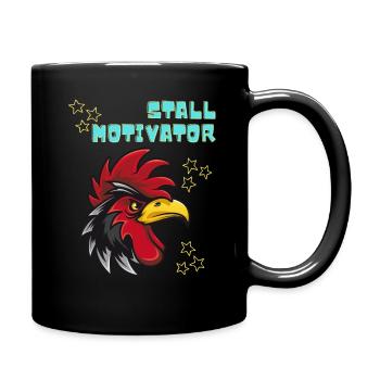 STALL MOTIVATOR - Tasse einfarbig - Schwarz - Rechts