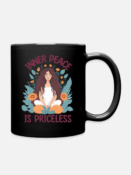 Paix intérieure - Mug uni - noir