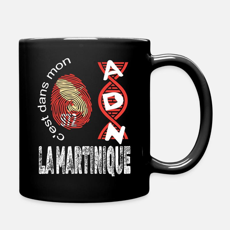 Idee cadeau La Martinique 972 c'est dans mon ADN - Mug uni - noir