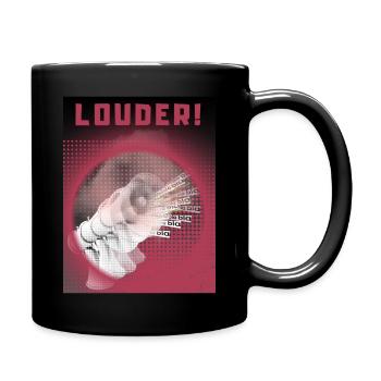 Lauter - Tasse einfarbig - Schwarz - Rechts