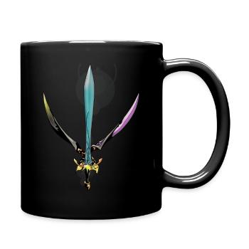 Weapons logo - Full Colour Mug - black - Right