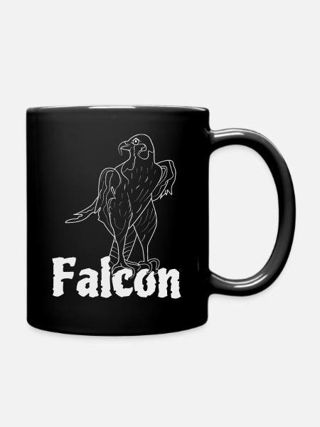 Falcon - Full Colour Mug - black