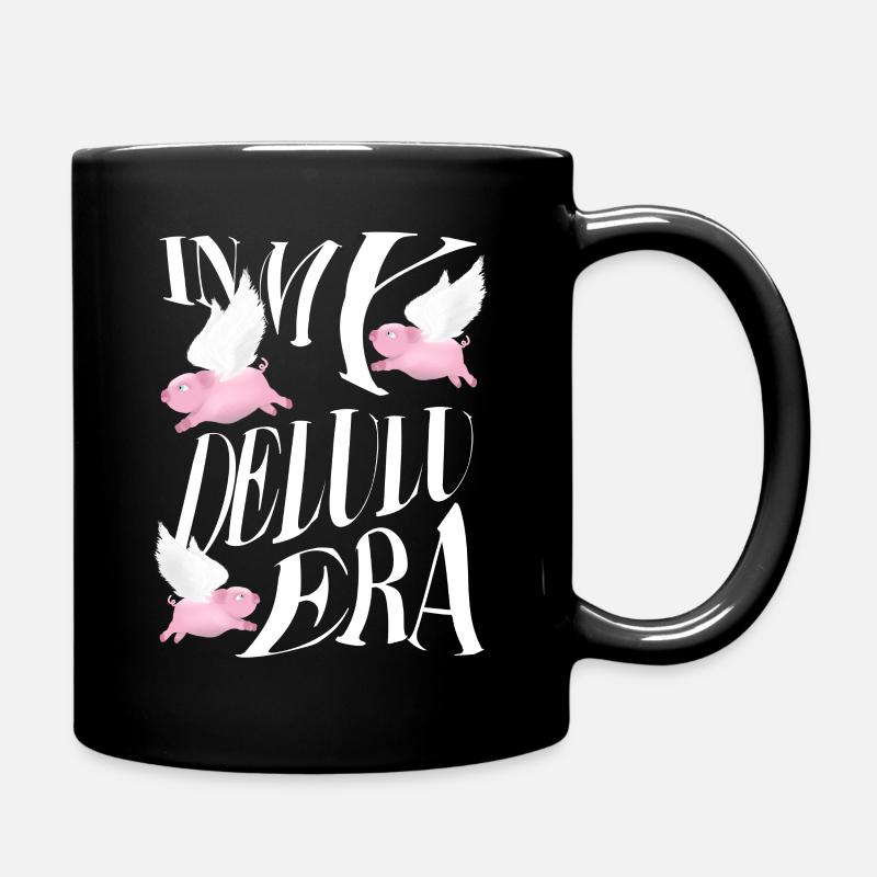À l’époque de delulu - Mug uni - noir