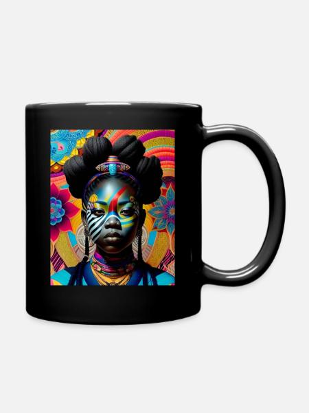 LIL MISS B - Tasse einfarbig - Schwarz