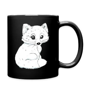 fox - Full Colour Mug - black - Right