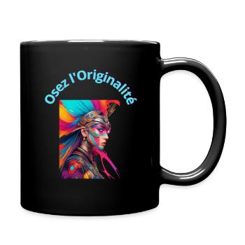 Originalité - Mug uni - noir - Droite