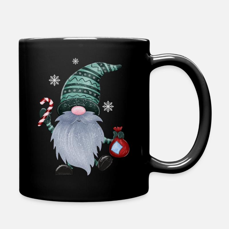 Wichtelzauber T-Shirt - Tasse einfarbig - Schwarz