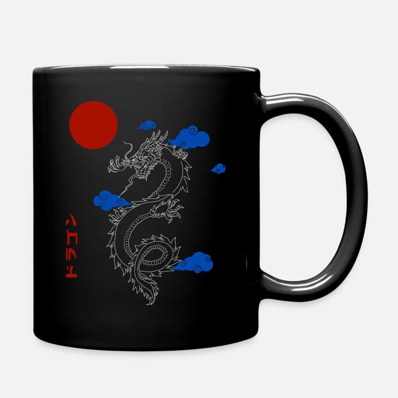 Dragon - Tasse einfarbig - Schwarz