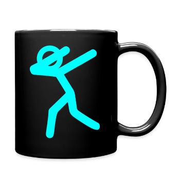 Yes, I am - Full Colour Mug - black - Right