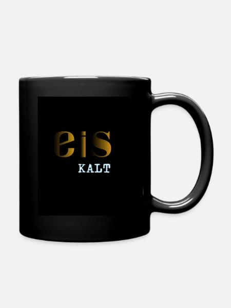KALT - Tasse einfarbig - Schwarz