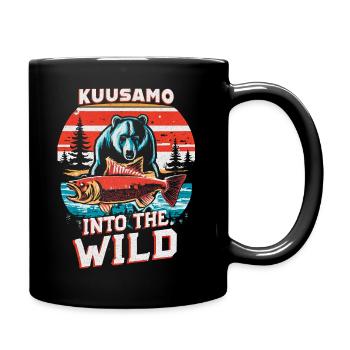 Kuusamo Finland Into The Wild #7 - Full Colour Mug - black - Right