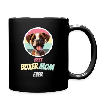 Liebe auf vier Pfoten: Zeig, dass du Boxer liebst - Tasse einfarbig - Schwarz - Rechts