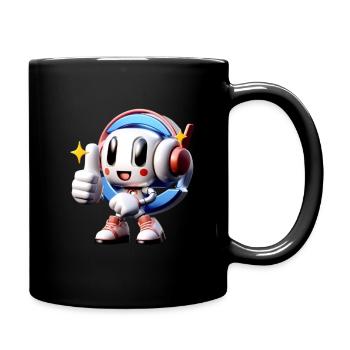 Robot Style - Mug uni - noir - Droite