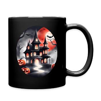 Halloween - Mug uni - noir - Droite