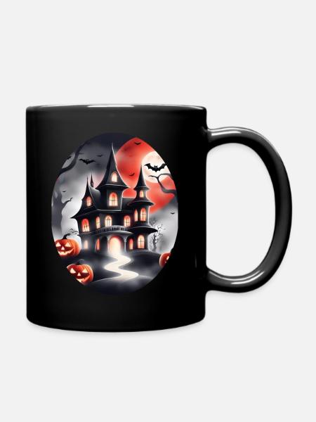 Halloween - Full Colour Mug - black