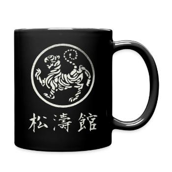 Style de karaté Shotokan Tiger - Mug uni - noir - Droite