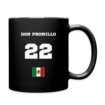 Don Promillo - Tasse einfarbig - Schwarz - Rechts